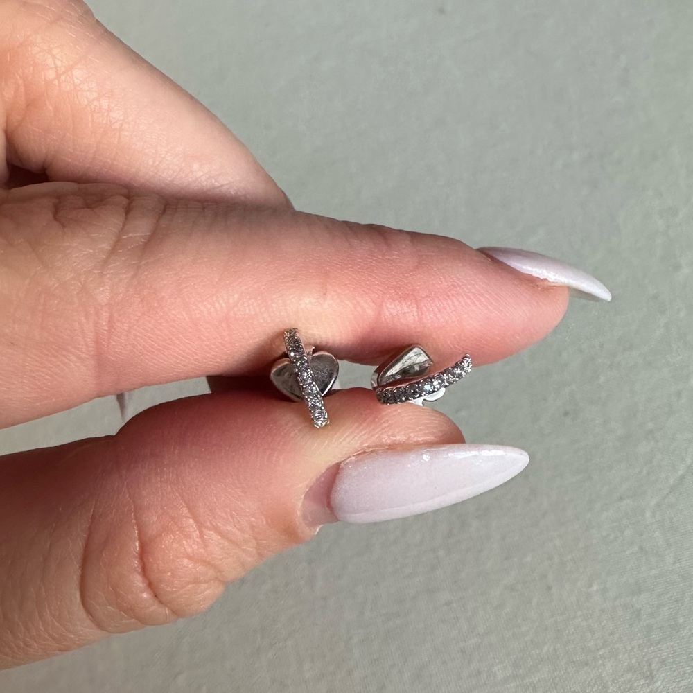 ✨Kate Spade silver studs